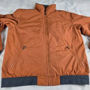 VTG LL Bean Men's XLT Orange Insulated Jacket 05108 Extra Large XL Tall